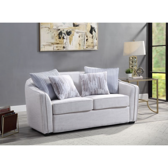ACME Mahler II Loveseat W/4 Pillows - Bed & Sofa Hub