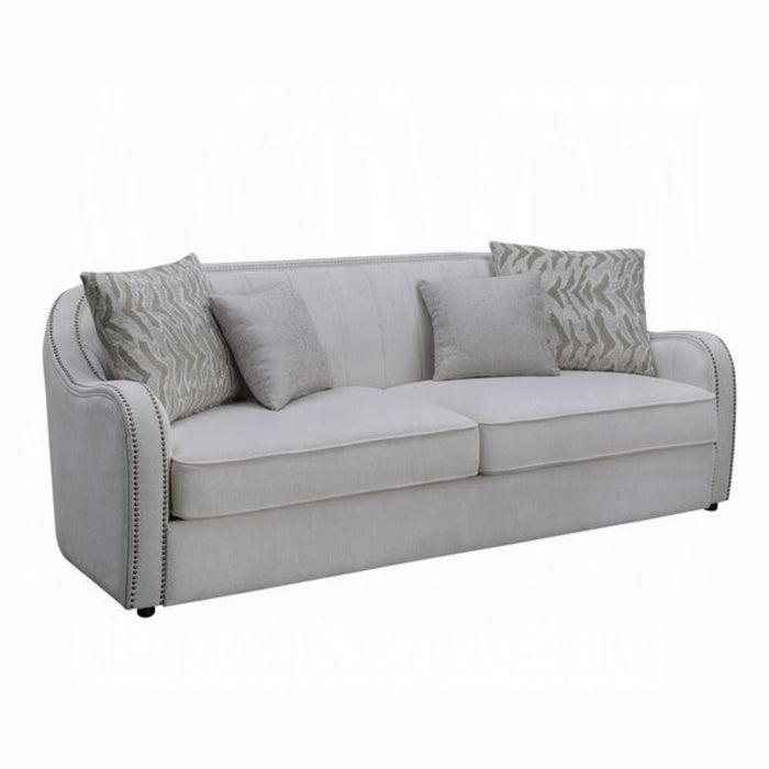 ACME Mahler Sofa W/4 Pillows - Bed & Sofa Hub