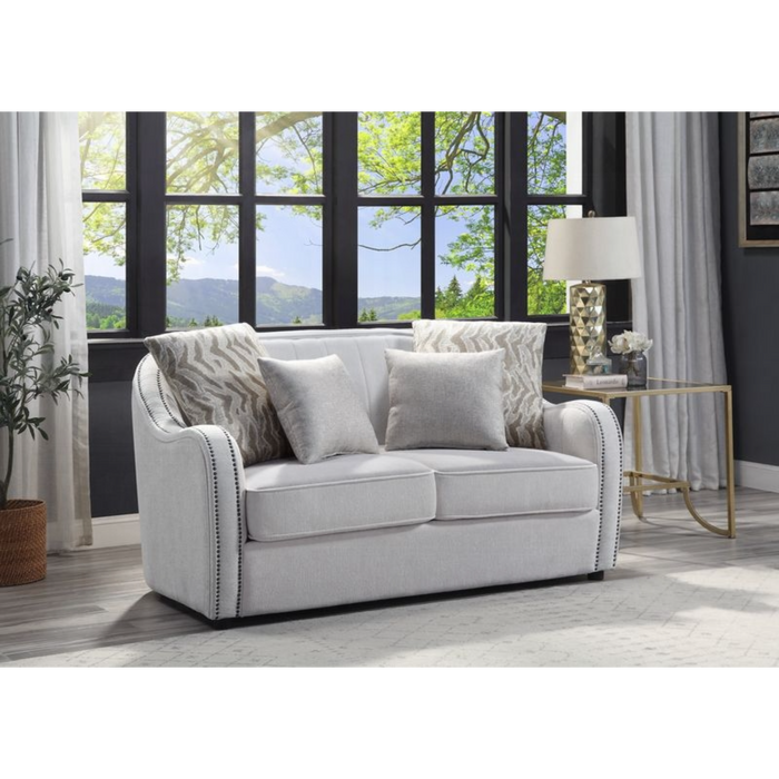 ACME Mahler Loveseat W/4 Pillows - Bed & Sofa Hub