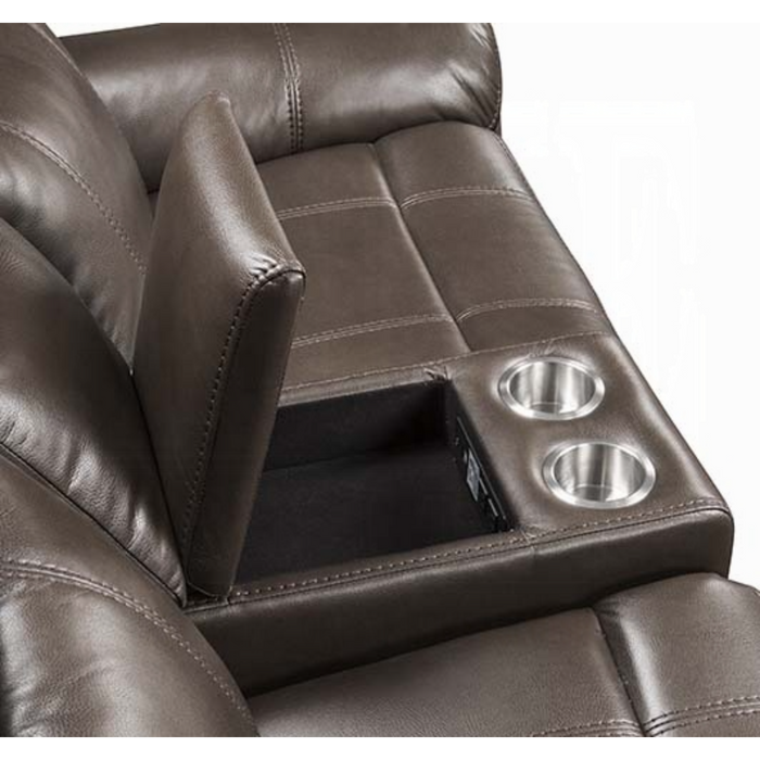 ACME Lydia Motion Loveseat W/USB & Console - Bed & Sofa Hub