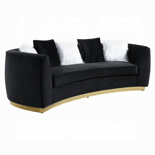 ACME Achelle Sofa W/5 Pillows - Bed & Sofa Hub