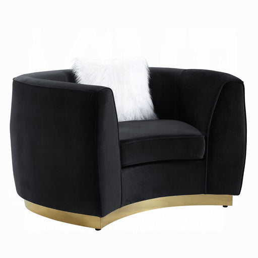 ACME Achelle Chair W/Pillow - Bed & Sofa Hub