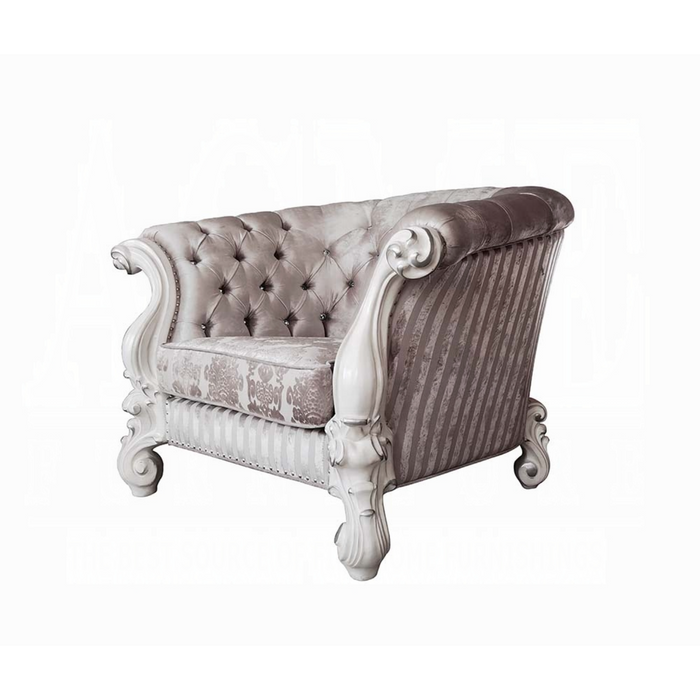 ACME Versailles Chair W/2 Pillows - Bed & Sofa Hub