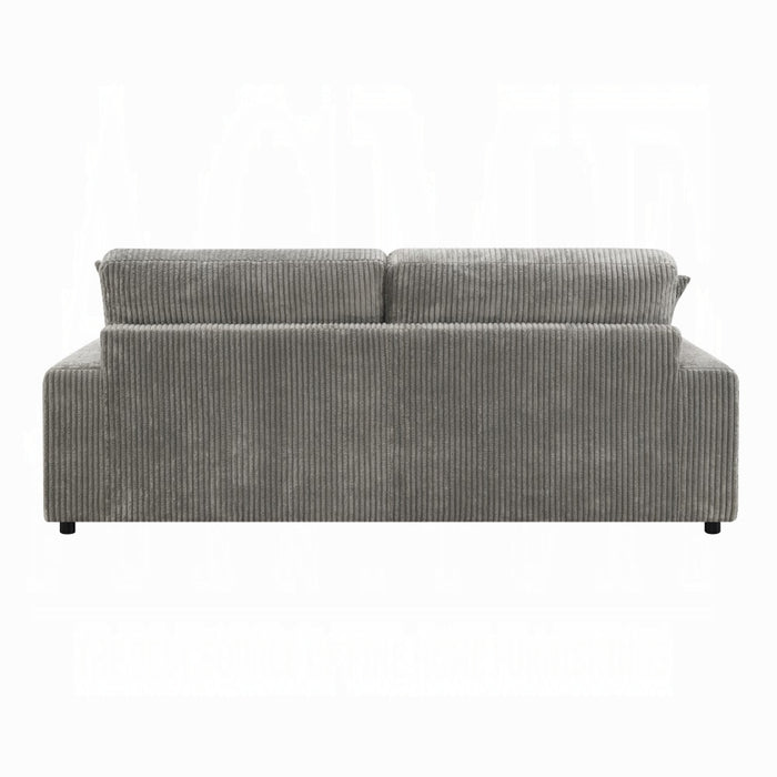ACME Tavia Reversible Sectional Sofa W/6 Pillows - Bed & Sofa Hub