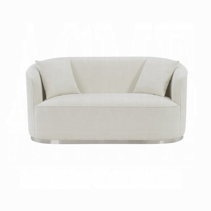 ACME Odette Loveseat W/2 Pillows - Bed & Sofa Hub