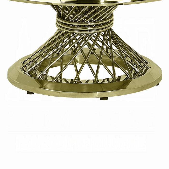 ACME Fallon Coffee Table W/Engineered Stone Top - Bed & Sofa Hub