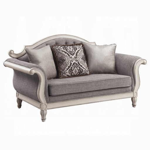 ACME Florian Loveseat W/3 Pillows - Bed & Sofa Hub