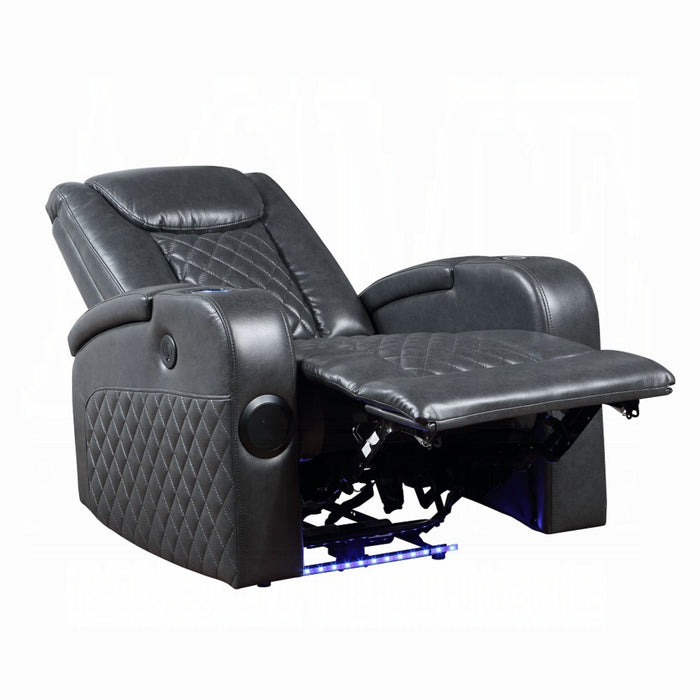 ACME Alair Power Motion Recliner W/Bluetooth, Wireless Charger & Cupholder - Bed & Sofa Hub