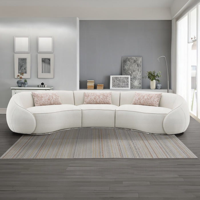 ACME Sahara Sectional Sofa W/3 Pillows - Bed & Sofa Hub