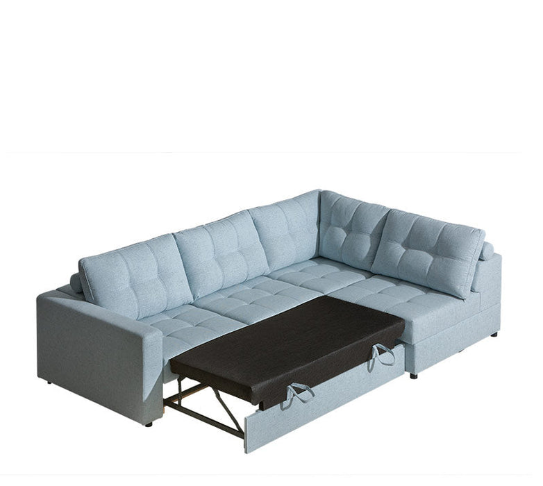 Maxima House Sectional Sleeper Sofa MENA with storage DOL027 - Bed & Sofa Hub