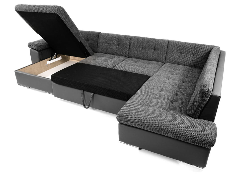 Maxima House LEONARDO BIS Sectional Sleeper Sofa MIR013 - Bed & Sofa Hub