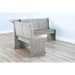 Sunny Designs Wood Breakfast Nook Dining Set Alpine Grey - Bed & Sofa Hub