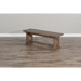 Sunny Designs Wood Side Bench Buckskin - Bed & Sofa Hub