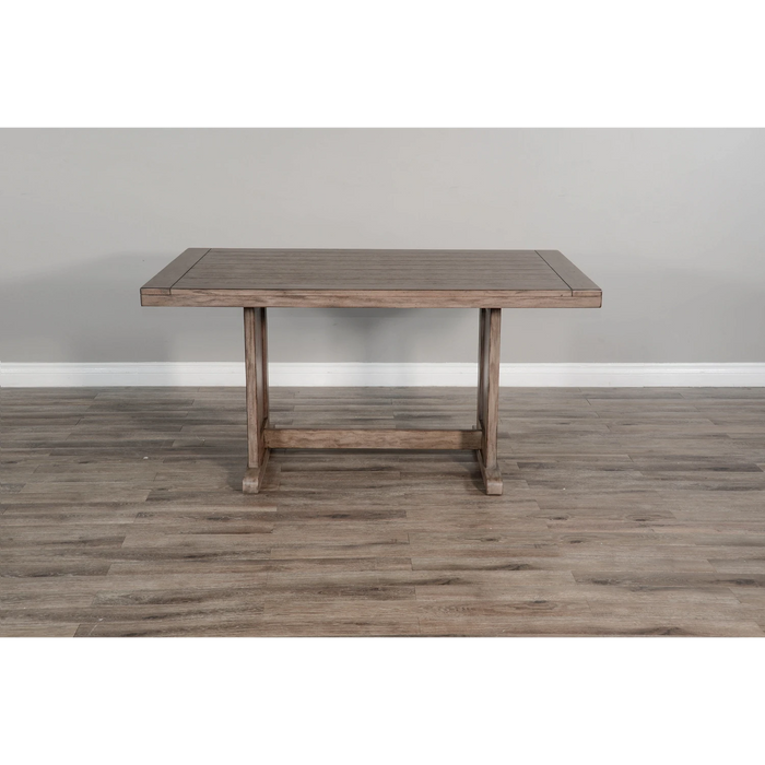 Sunny Designs Rectangular Wood Dining Table Buckskin - Bed & Sofa Hub