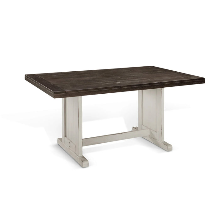 Sunny Designs Rectangular Wood Dining Table European Cottage - Bed & Sofa Hub