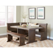 Sunny Designs Wood Breakfast Nook Dining Set Tobacco Leaf - Bed & Sofa Hub