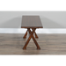 Sunny Designs Wood Vintage Side Bench Vintage Mocha - Bed & Sofa Hub