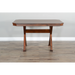 Sunny Designs Rectangular Wood Dining Table Vintage Mocha - Bed & Sofa Hub