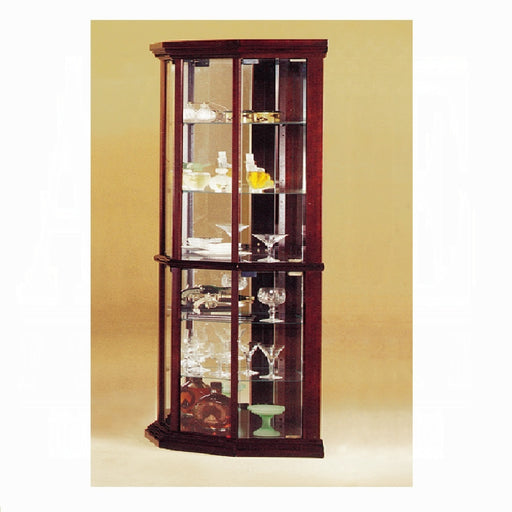 ACME Huxley Curio Cabinet (Corner) - Bed & Sofa Hub
