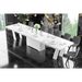 Maxima House Dining Set ALETA 11 pcs. modern Dining Table - Bed & Sofa Hub