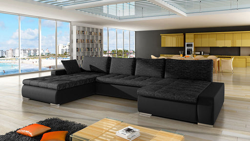 Maxima House LEANDRO Sectional Sleeper Sofa MIR029 - Bed & Sofa Hub
