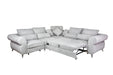 Maxima House ROYAL Sleeper Sectional Sofa with storage WN0011/GR - Bed & Sofa Hub