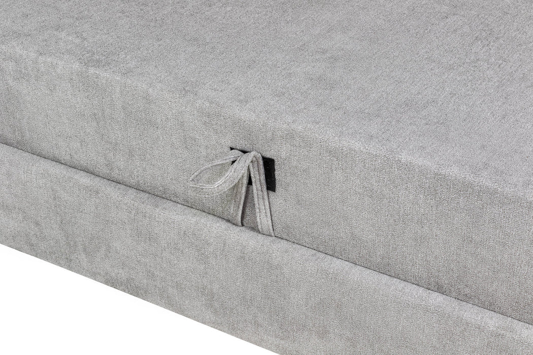 Maxima House ROYAL Sleeper Sectional Sofa with storage WN0011/GR - Bed & Sofa Hub