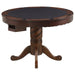 Coaster Turk 5-piece 3-in-1 Dining and Game Table Room Set Tobacco - Bed & Sofa Hub