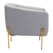 Zuo Micaela Armchair Gray - Bed & Sofa Hub