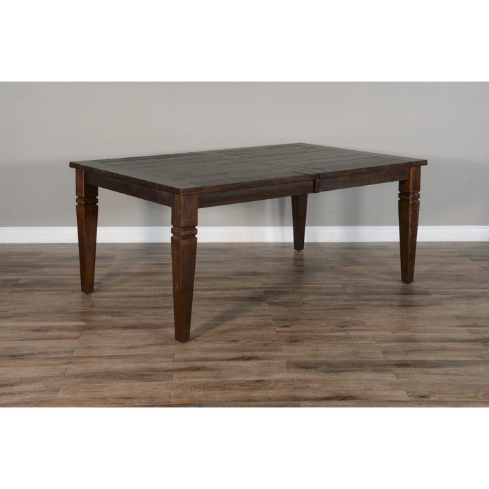 Sunny Designs Extension Dining Table with Butterfly Leaf Tobacco Leaf - Bed & Sofa Hub