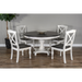 Sunny Designs Wood Carriage House X-Back Dining Chair European Cottage - Bed & Sofa Hub