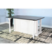 Sunny Designs Carriage House Kitchen Island, 13" Drop Leaf European Cottage - Bed & Sofa Hub