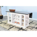 Sunny Designs Carriage House Kitchen Island, 13" Drop Leaf European Cottage - Bed & Sofa Hub