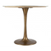 Zuo Fullerton Dining Table White & Gold - Bed & Sofa Hub
