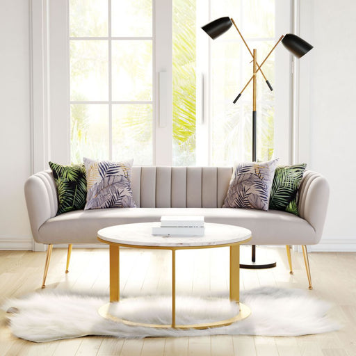 Zuo Deco Sofa Beige - Bed & Sofa Hub
