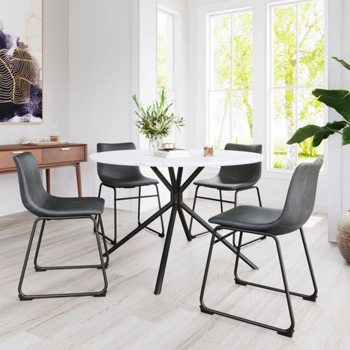 Zuo Amiens Dining Table White - Bed & Sofa Hub