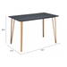 Zuo Deus Counter Table Black - Bed & Sofa Hub