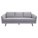 ZUO Divinity Sofa Gray - Bed & Sofa Hub