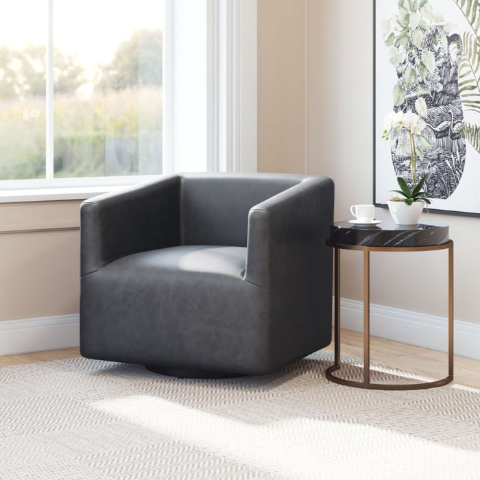 Zuo Brooks Accent Chair Gray - Bed & Sofa Hub