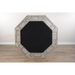 Sunny Designs Reversible Game and Dining Poker Table Alpine Grey - Bed & Sofa Hub