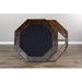 Sunny Designs Reversible Game and Dining Poker Table Tobacco leaf - Bed & Sofa Hub
