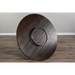Sunny Designs Round Pub Table with Wine Barrel Base Tobacco Leaf - Bed & Sofa Hub
