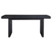 Coaster Brookmead 7 piece Extension Leaf Dining Room Table Set Black - Bed & Sofa Hub