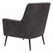 Zuo Ontario Accent Chair Vintage Black - Bed & Sofa Hub