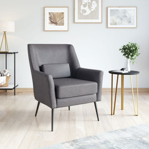 Zuo Ontario Accent Chair Vintage Black - Bed & Sofa Hub