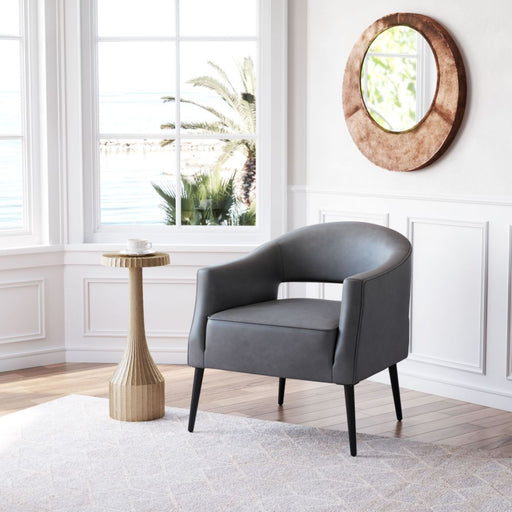 Zuo Berkeley Accent Chair Vintage Gray - Bed & Sofa Hub