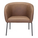 Zuo Quinten Accent Chair Vintage Brown - Bed & Sofa Hub