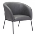 Zuo Quinten Accent Chair Vintage Gray - Bed & Sofa Hub