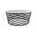 Zuo Queen Coffee Table White & Antique Bronze - Bed & Sofa Hub