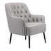 Zuo Tasmania Accent Chair Gray - Bed & Sofa Hub